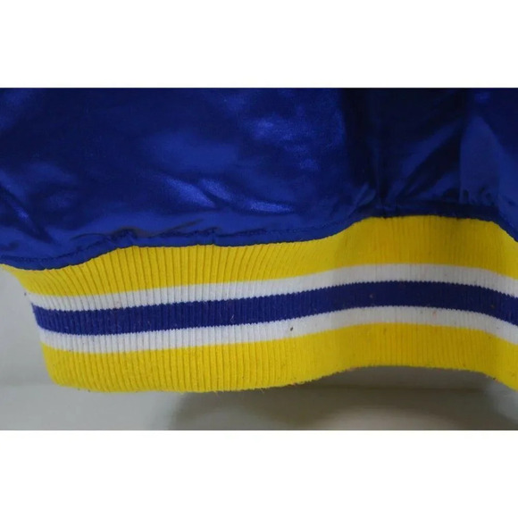 Mitchell & Ness Golden State Warriors Satin Jacket Hardwood Classics 2XL Mens - Picture 7 of 8